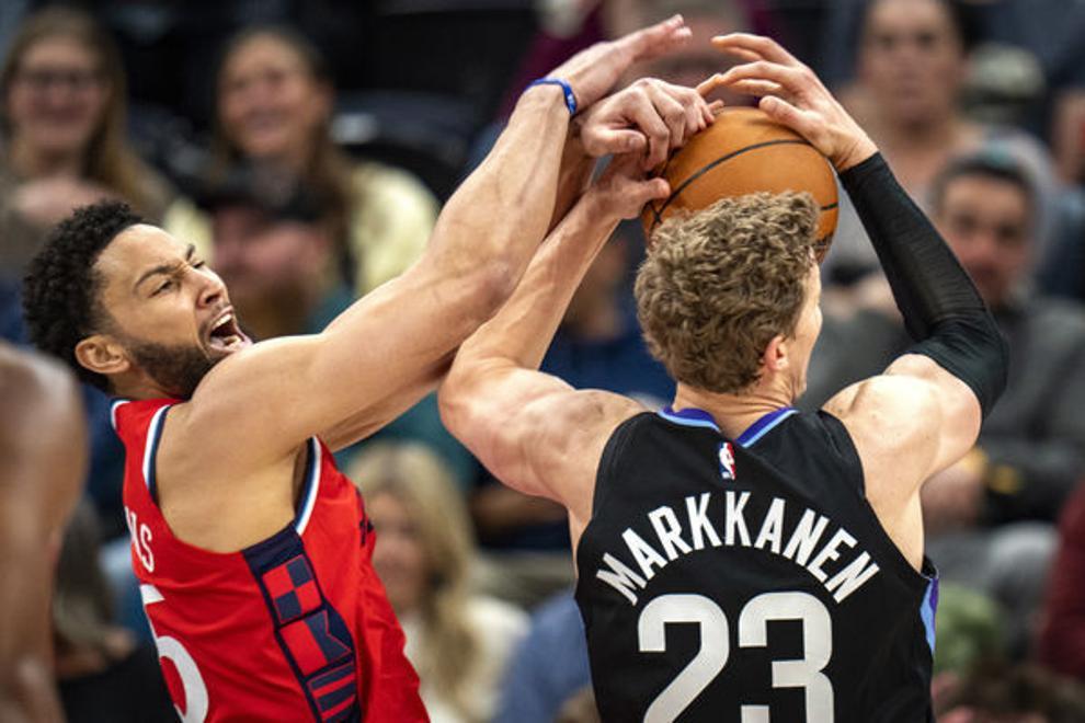 快船新秀表现惊艳，全场观众掌声不断，这个完成世界她的.